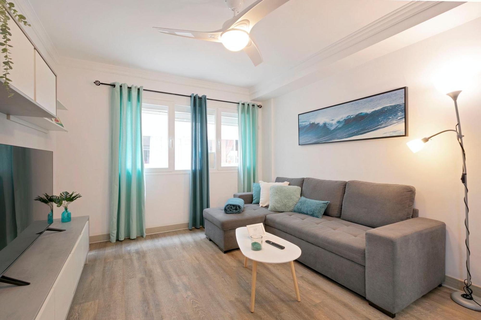 Blue Waves - Free Parking Apartment El Medano  Bagian luar foto