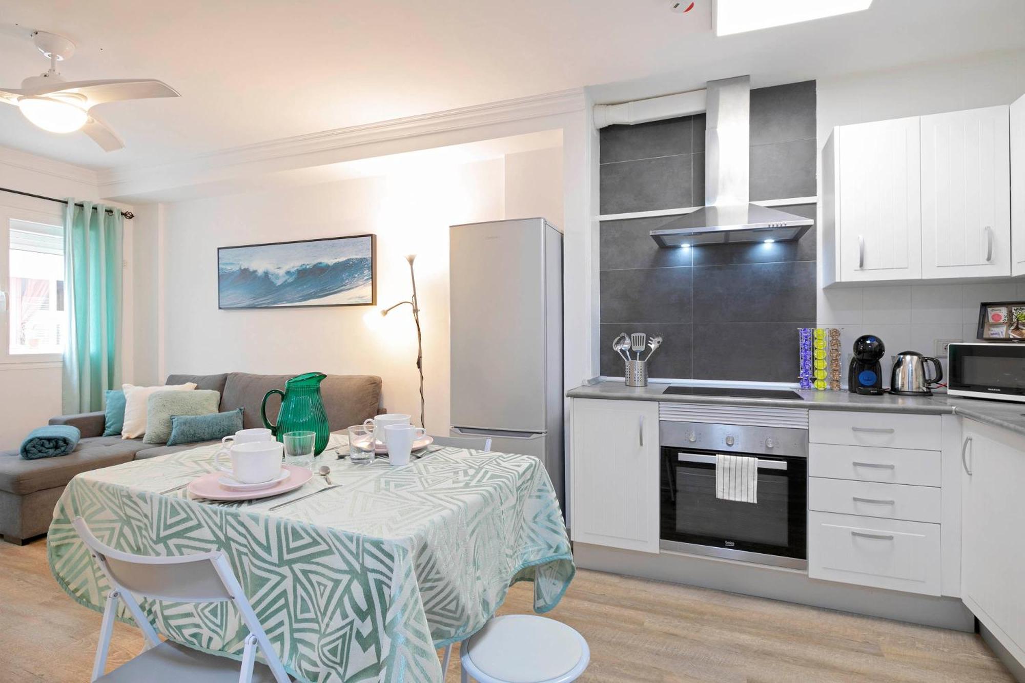 Blue Waves - Free Parking Apartment El Medano  Bagian luar foto